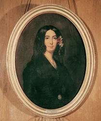 Portrait of George Sand (1804-76)